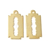 201 Stainless Steel Pendants STAS-I330-004G-1