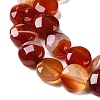 Natural Red Agate Beads Strands G-K357-B02-01-4
