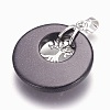 Synthetic Blue Goldstone Pendants G-F573-C02-4