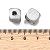Spray Painted Wooden Beads WOOD-P021-01C-01-3