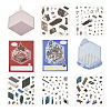PET Plastic Picture Stickers DIY-TA0015-86-2