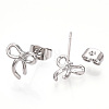 Brass Stud Earrings for Women EJEW-P275-01P-2