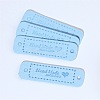 Microfiber Leather Labels DIY-TAC0005-56C-1