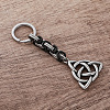304 Stainless Steel Triqueta Keychains LS-GS1230-5