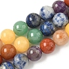 Chakra Natural Mixed Gemstone Beads Strands G-P574-A03-10mm-2