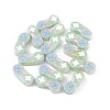 Opaque Resin Enamel Beads RESI-I048-02B-3