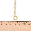 Brass Rolo Chain Y Lariat Necklaces NJEW-H087-04G-5