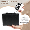 Rectangle Aluminum Alloy with MDF Organizer Cases ODIS-WH0108-093A-3