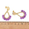 201 Stainless Steel Stud Earrings EJEW-MZ00809-01-5