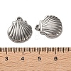 304 Stainless Steel Pendants STAS-A124-18B-P-3