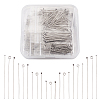 304 Stainless Steel Ball Head Pins & Eye Pins & Head Pins STAS-TA0004-23P-1