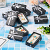 Polka Dot Print Cardboard Jewelry Gift Boxes with Bowknot CON-TAC0001-10E-7