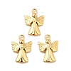 Ion Plating(IP) 304 Stainless Steel Pendants X-STAS-I197-009G-1