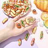 40Pcs Resin Cabochons RESI-CJZ0001-08-4