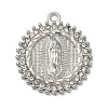 304 Stainless Steel & Rhinestone Pendants STAS-G371-09G-01P-1