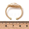 Brass Cuff Open Rings RJEW-D344-03G-5