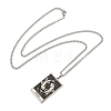 Non-Tarnish 304 Stainless Steel Tarot Pendant Necklaces NJEW-A026-01P-12-3