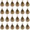 Transparent Glass Pendants GLAA-FZ0001-02F-1