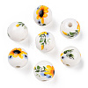 Handmade Porcelain Beads PORC-E021-01D-1