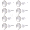 925 Sterling Silver Stud Earring Findings STER-BBC0009-07B-7