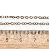 304 Stainless Steel Cable Chain Necklace Making X-STAS-P045-01RG-A-3