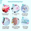 5D DIY Diamond Painting Family Theme Canvas Kits DIY-C004-37-7