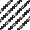 1 Strand Natural Shungite Beads Strands G-TA0003-34B-2