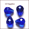 Imitation Austrian Crystal Beads SWAR-F062-10x8mm-13-1