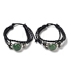 Natural Natural Green Aventurine Multi-strand Bracelets BJEW-Q337-01G-1