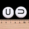 Opaque Acrylic European Beads AC-CBA3BDD-01U-3