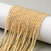 Natural Yellow Garnet Beads Strands G-Z129-C01-3mm-01-1
