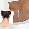 3Pcs Sterling Silver Chain Extender STER-BBC0006-76S-5