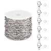  Chain Bracelet Necklace Making Kit CHS-TA0001-47-3