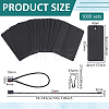 1000Pcs Rectangle Blank Coated Paper Price Tags FIND-WA0001-22-2