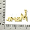 Mother's Day Real 18K Gold Plated Brass Micro Pave Cubic Zirconia Pendants KK-H472-06B-G01-3