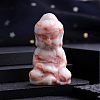 Natural Netstone Carved Buddha Statue PW-WG52812-04-1