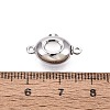 Brass Box Clasps KK-Q074-12P-4