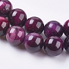 Natural Tiger Eye Bead Strands G-E468-E01-8mm-3