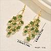 Bohemian Brass Leverback Earrings TC5386-1-1