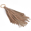 2Pcs PU Leather Tassel Pendant Keychains FIND-CL0002-41A-6