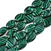 Synthetic Malachite Beads Strands G-M206-38-4