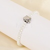 Plastic Imitation Pearl Beads Bracelets for Women BJEW-M056-12P-1