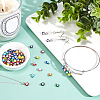 100Pcs 10 Colors 304 Stainless Steel Enamel Charms STAS-NB0001-12-2