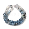 Natural Aquamarine Beads Strands G-B168-B02-4x4mm-3