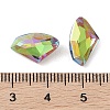 Glass Rhinestone Cabochons RGLA-L029-11B-SPLA-3