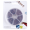 Red Copper Iron Plated Jump Rings with Container Nickel Free for Jewelry Making IFIN-PH0001-06R-NF-4