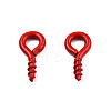 Spray Painted Iron Screw Eye Pin Peg Bails IFIN-N010-002A-09-3