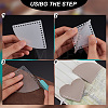 1 Set Transparent Acrylic Bookmark Templates TACR-BC0001-16-4