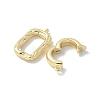 Brass Fold Over Clasps KK-U052-23G-2