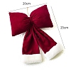 Christmas Cloth Bowknot Pendant Decorations PW-WG7415E-02-1